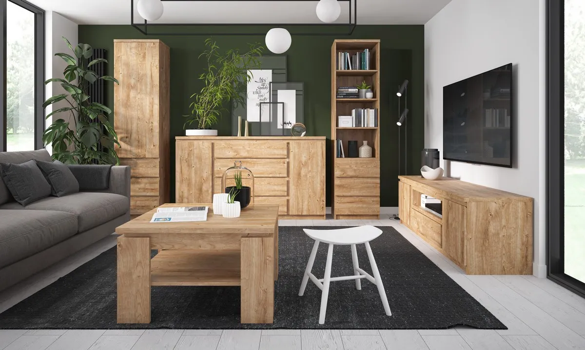 stolik kawowy z półką