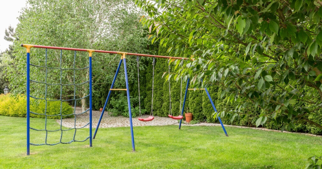 plac zabaw dla dzieci do ogrodu