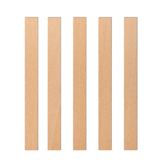 5 knotów drewnianych do świec